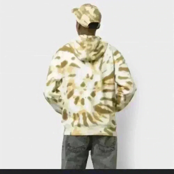 Off the wall VANS tie dye pullover hoodie size Large - Picture 2 of 11